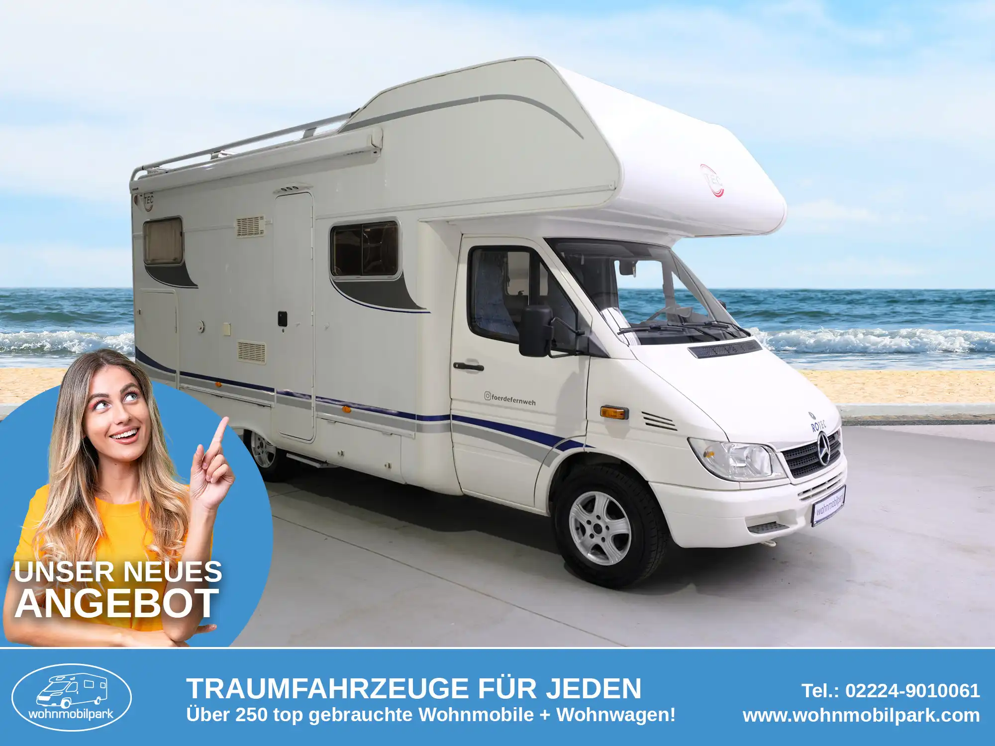 TEC Rotec 6805 Alkoven gebraucht kaufen in Bad Honnef